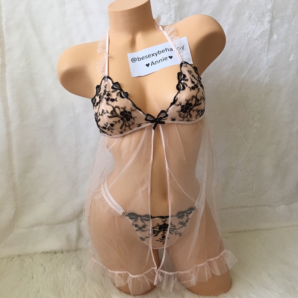VS Designer Collections Babydoll/Panty Small